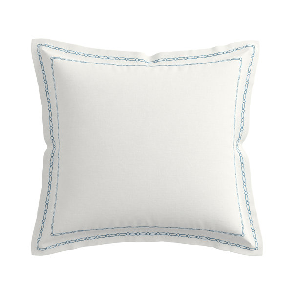 V&A Ninua 100 Cotton Evenlop Square Oxford Pillowcase Wayfair.co.uk